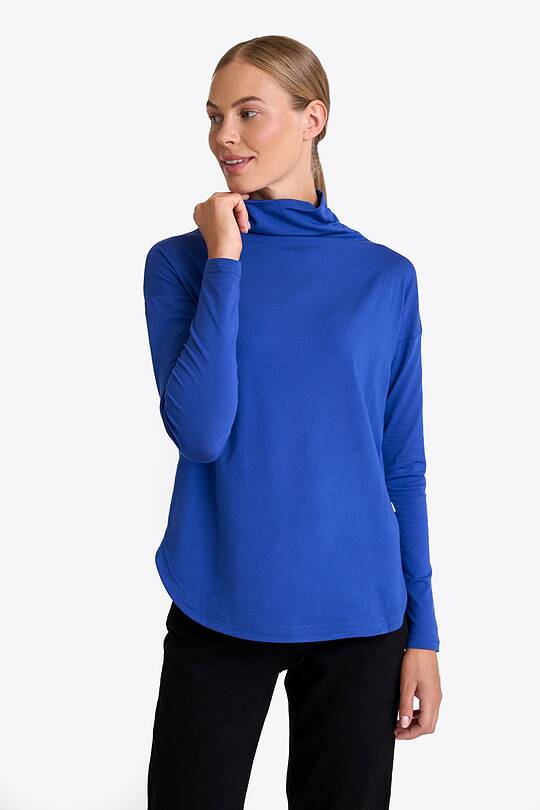 Cotton modal high neck top 1 | Audimas