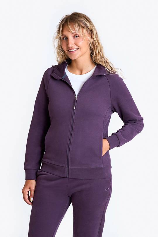 Soft full-zip cotton hoodie 1 | Audimas