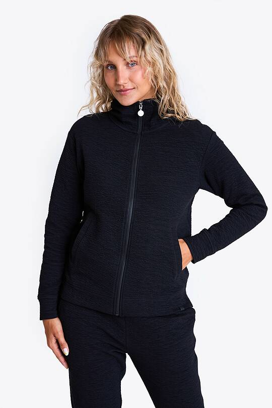 Cotton full-zip sweatshirt 1 | Audimas