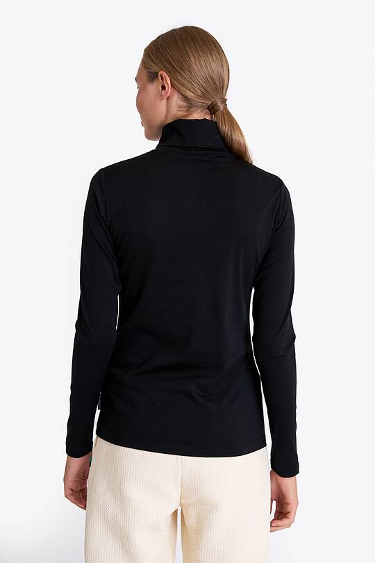 Light merino wool roll neck top 2 | Audimas