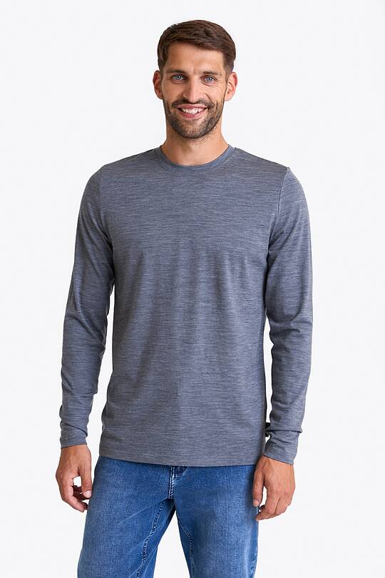 Light merino wool long sleeves top 1 | Audimas