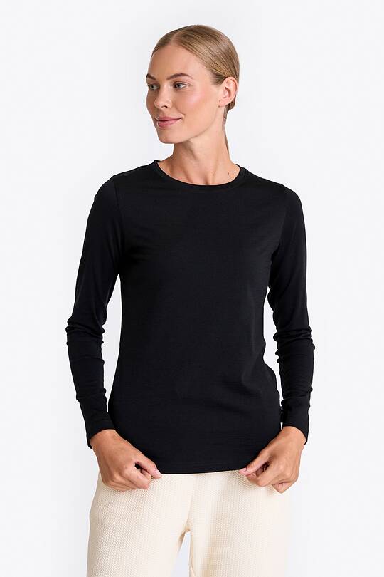 Light merino wool long sleeves top 1 | Audimas