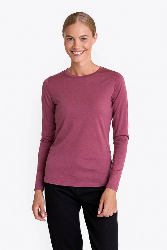 Light merino wool long sleeves top 1 | Audimas