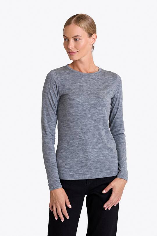 Light merino wool long sleeves top 1 | Audimas