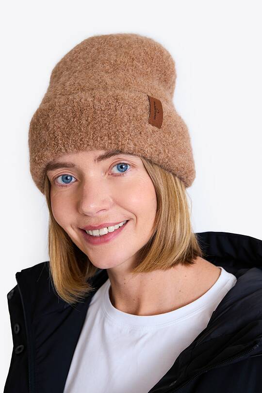 Knitted alpaca wool hat 1 | Audimas