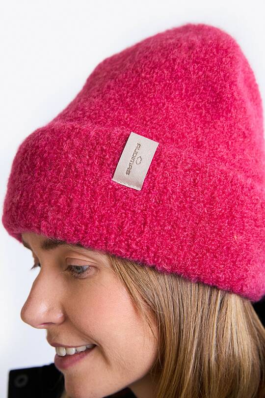 Knitted alpaca wool hat 2 | Audimas