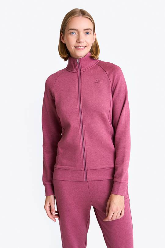 Zip-through sweatshirt with modal and Lyocell 1 | Audimas