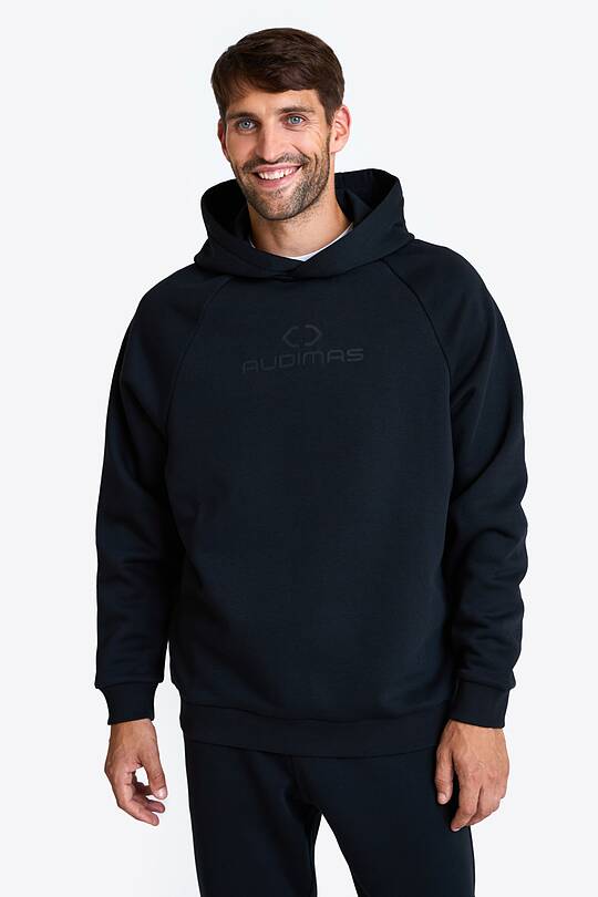 Cotton fleece hoodie 1 | Audimas