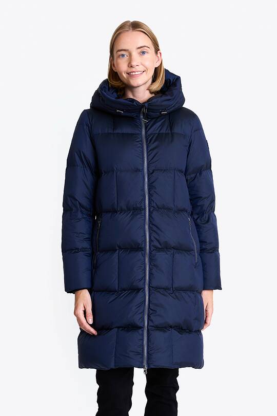 Down coat with cocooning hood 1 | Audimas