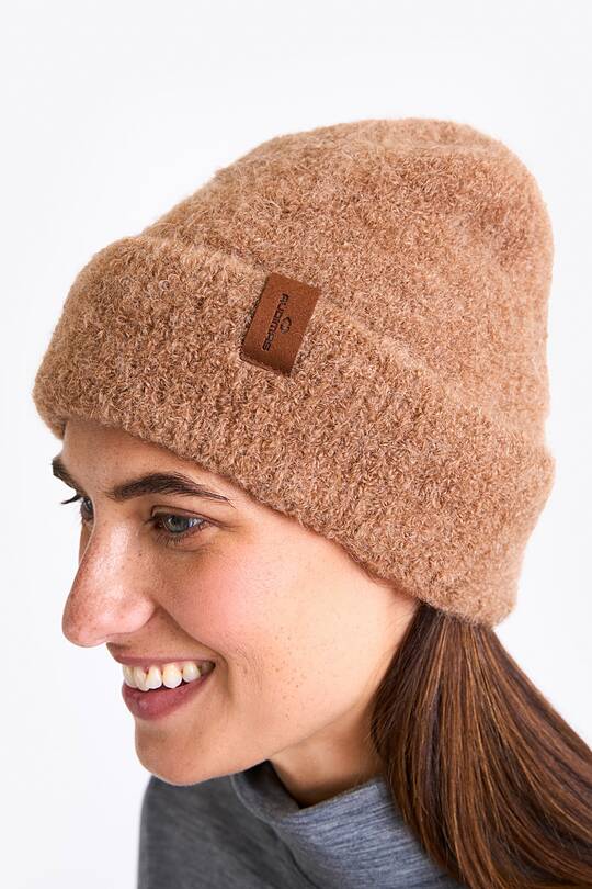 Knitted alpaca wool hat 2 | Audimas