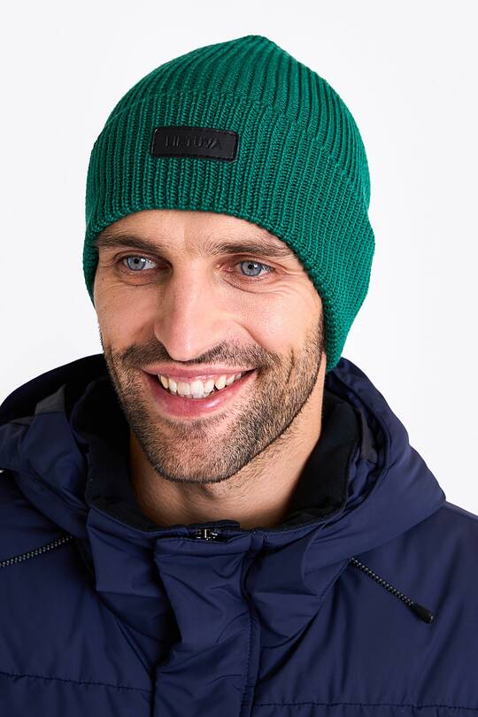 National collection knitted merino wool hat 1 | Audimas