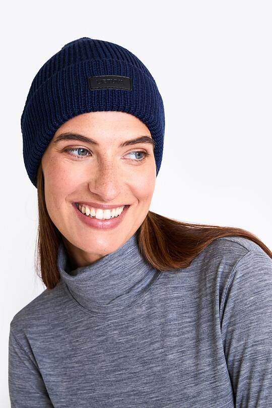 National collection knitted merino wool hat 1 | Audimas