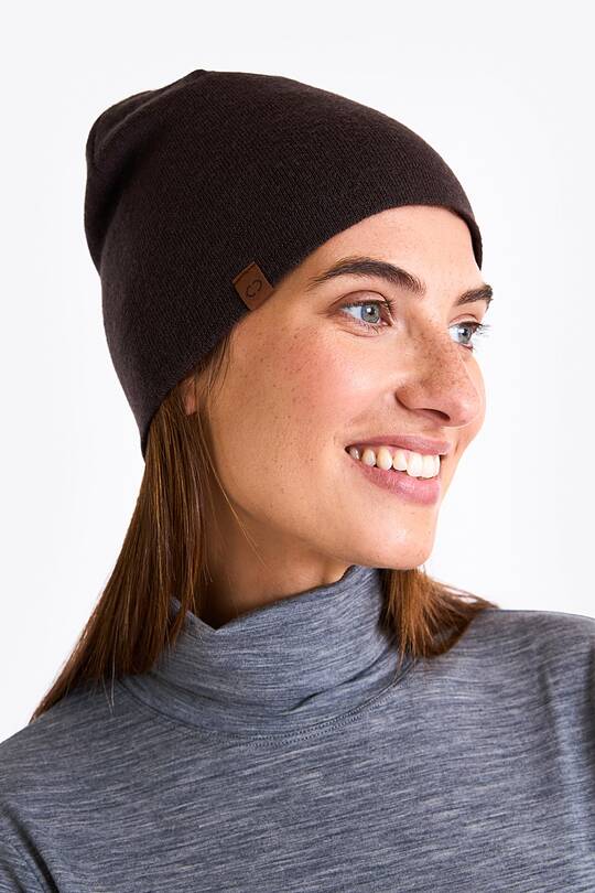 Knitted merino wool beanie 1 | Audimas