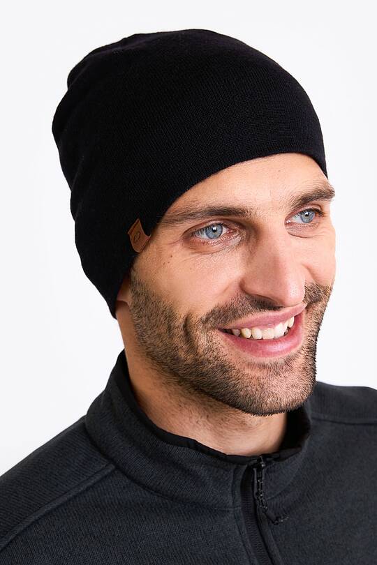 Knitted merino wool beanie 1 | Audimas