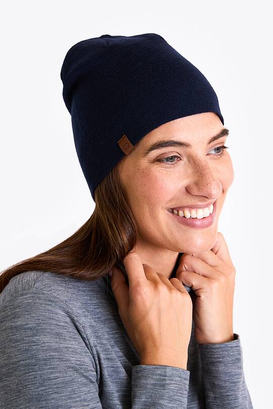 Knitted merino wool beanie 1 | Audimas