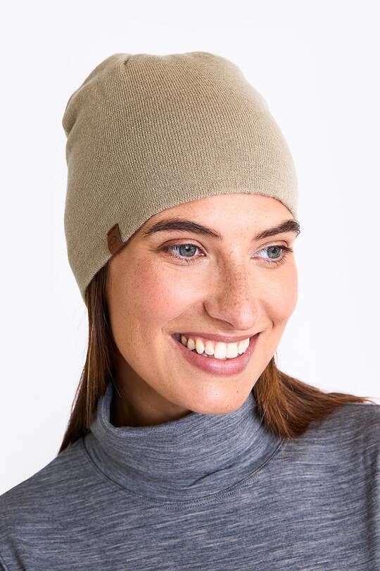 Knitted merino wool beanie 1 | Audimas