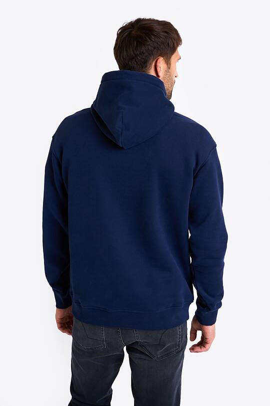 Oversized cotton fleece hoodie 2 | Audimas