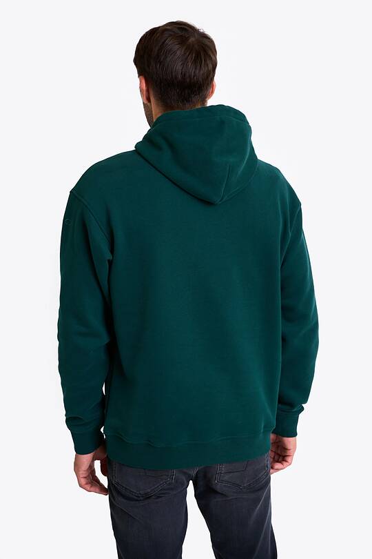 Oversized cotton fleece hoodie 2 | Audimas