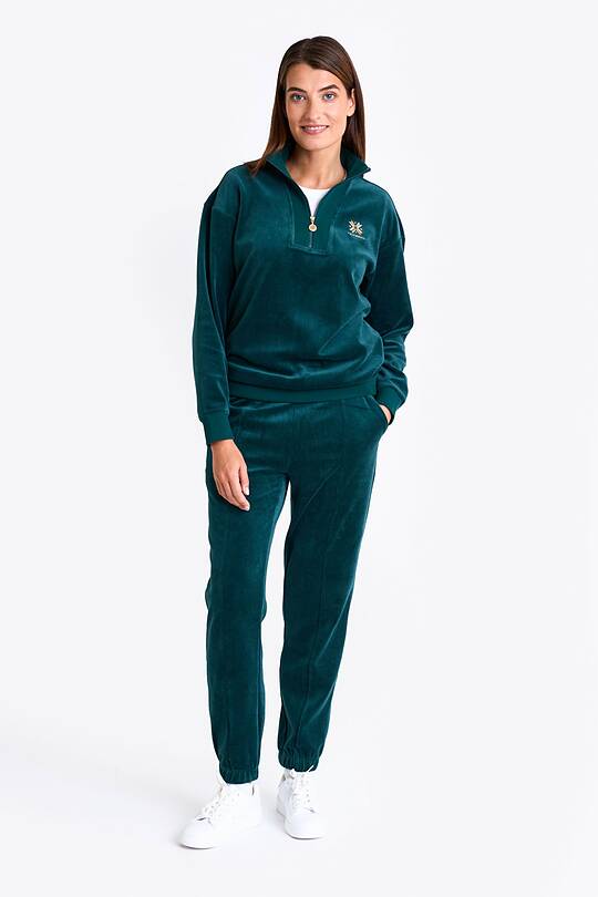 Cotton velour sweatpants 1 | Audimas