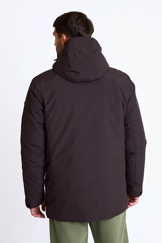 Elongated jacket with membrane and synthetic insulation 2 | Audimas