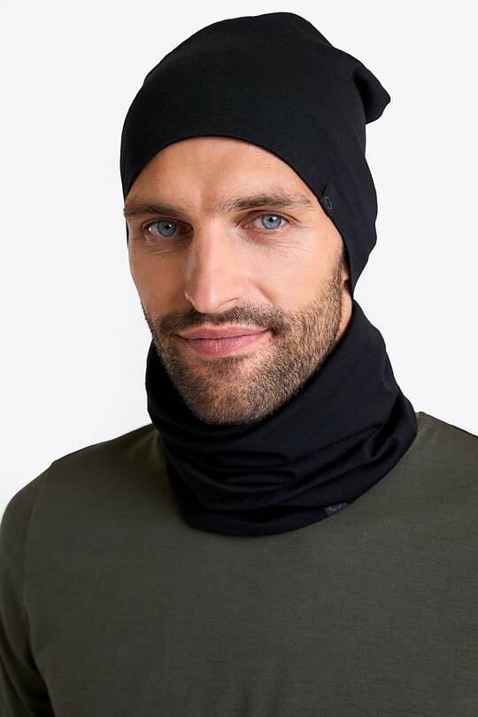 Merino wool hat and neck cuff set 2 | Audimas