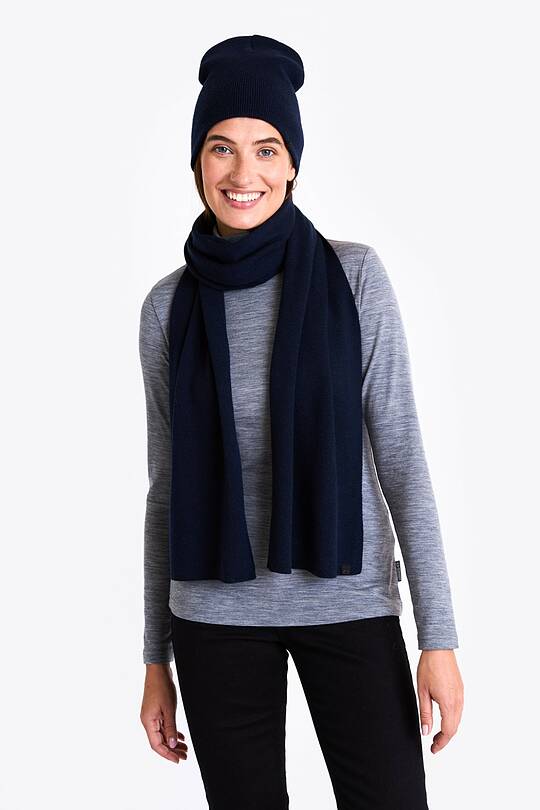 Knitted merino wool hat and scarf set 2 | Audimas