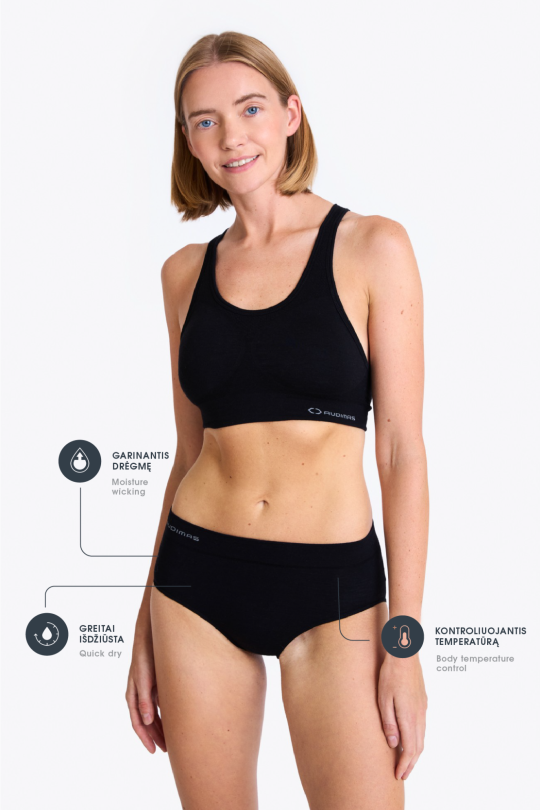 Seamless merino bikini briefs 1 | Audimas