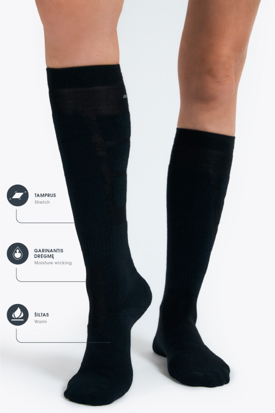 Long socks for winter sports 1 | Audimas