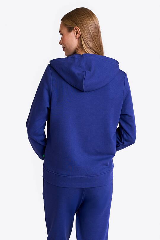 Cotton French terry full-zip hoodie with Modal 2 | Audimas