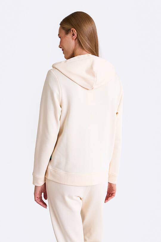 Cotton French terry full-zip hoodie with Modal 2 | Audimas