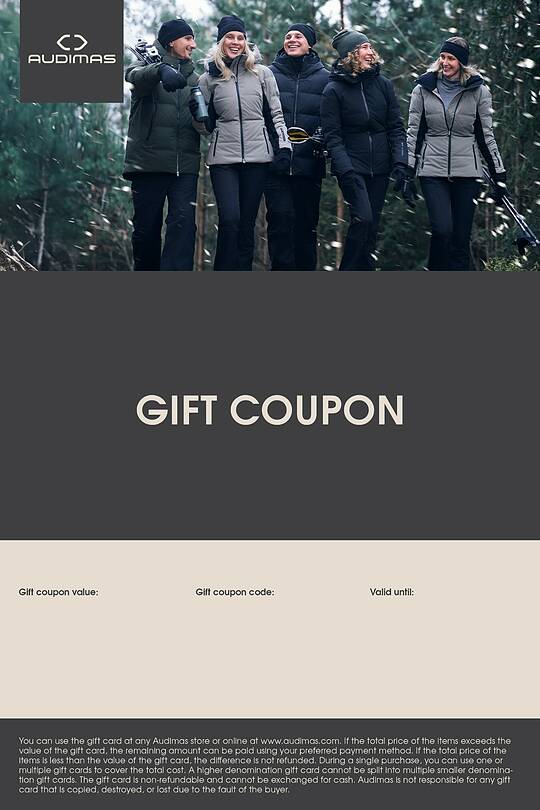 Gift coupon 2 | Audimas