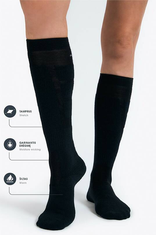 Long socks for winter sports 1 | Audimas