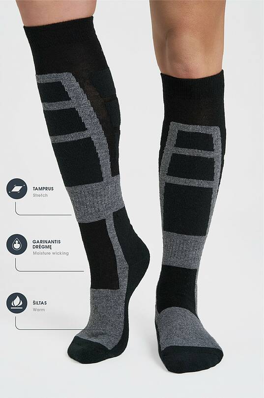 Long socks for winter sports 1 | Audimas