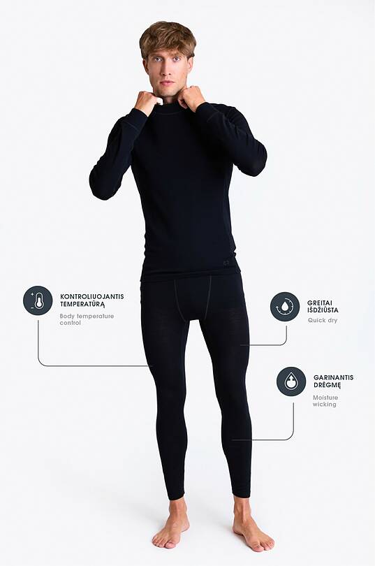 Merino baselayer tights 1 | Audimas