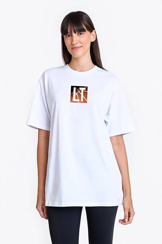 Short sleeves cotton T-shirt Lithuania - the kingdom of basketball 1 | Audimas