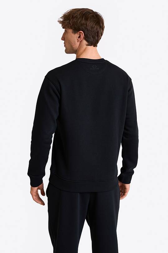 Cotton fleece crewneck sweatshirt 2 | Audimas