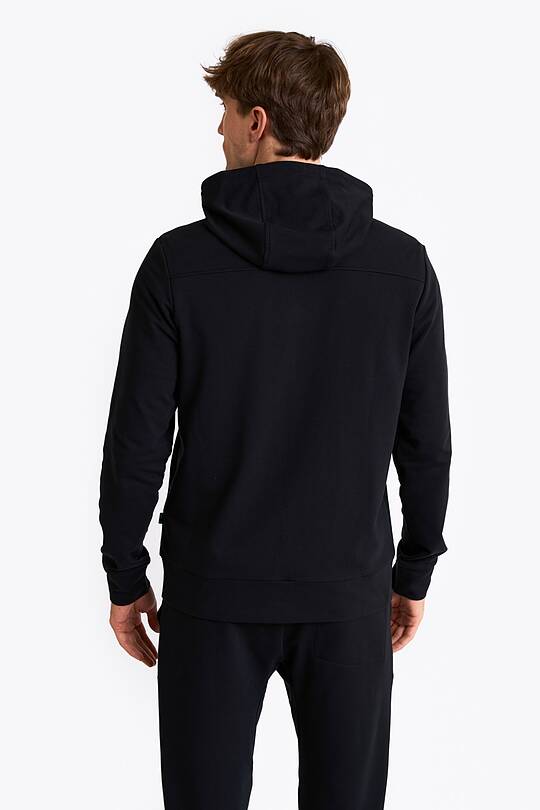 Cotton French terry full-zip hoodie 2 | Audimas