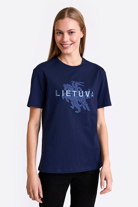 National collection cotton T-shirt LIETUVA 1 | Audimas