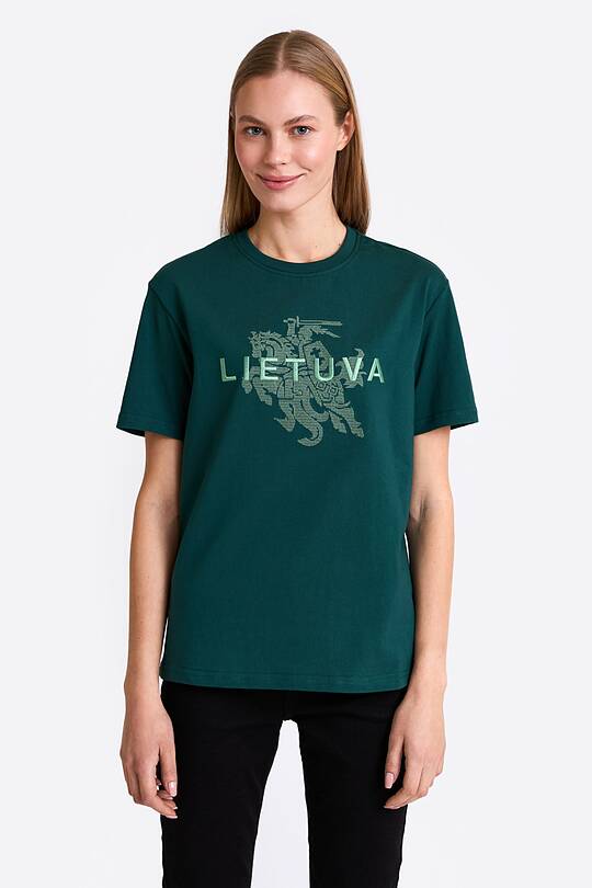 National collection cotton T-shirt LIETUVA 1 | Audimas