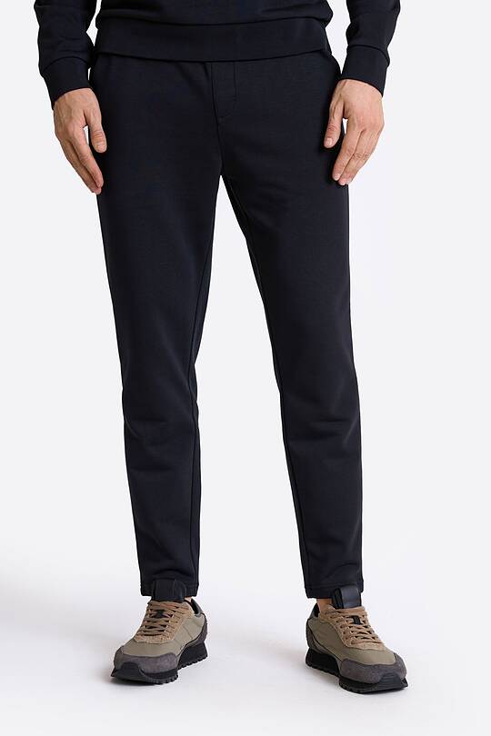 Cotton French terry tapered sweatpants 2 | Audimas