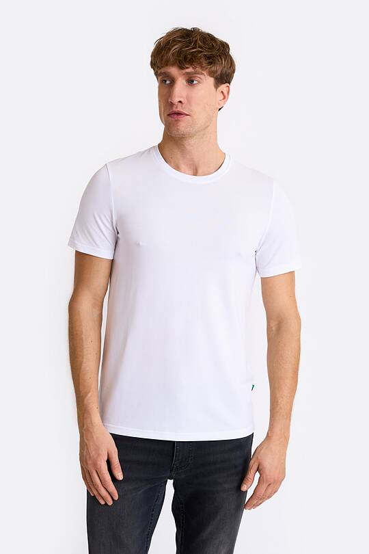 Cotton pique T-shirt 1 | Audimas