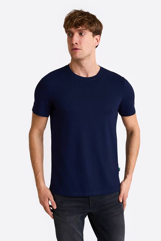 Cotton pique T-shirt 1 | Audimas