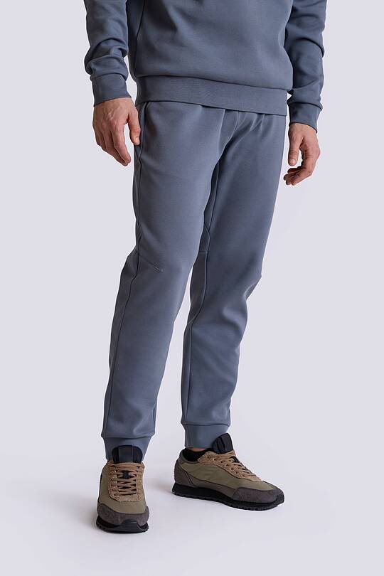 Cotton pique straight fit sweatpants 2 | Audimas