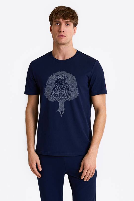 Short sleeves cotton T-shirt the strenght of centuries 1 | Audimas