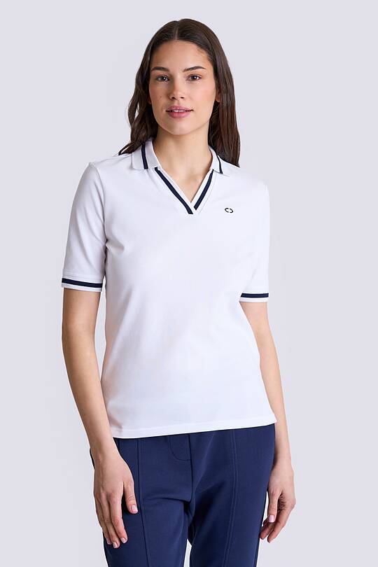 V-neck polo short sleeve 1 | Audimas