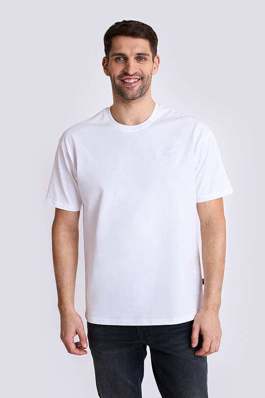 Relaxed fit cotton T-shirt 1 | Audimas