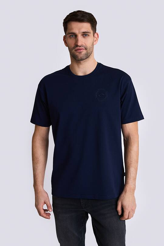 Relaxed fit cotton T-shirt 1 | Audimas