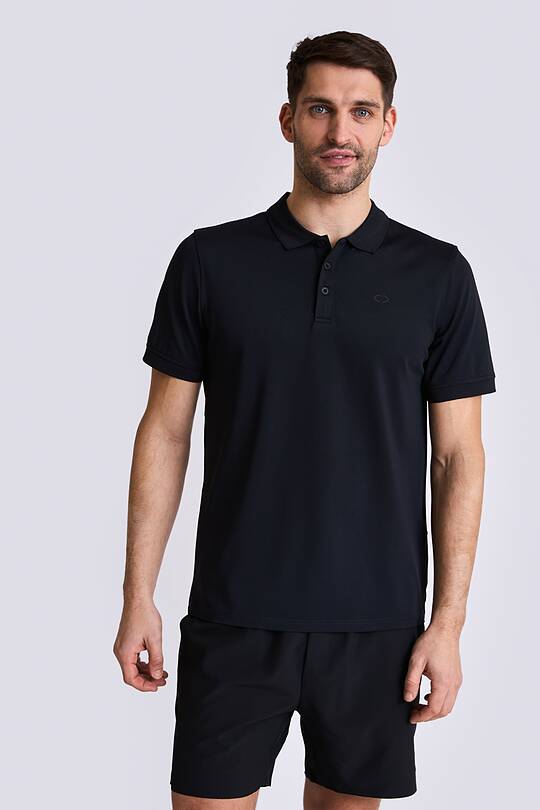 Synthetic short sleeve polo shirt 2 | Audimas