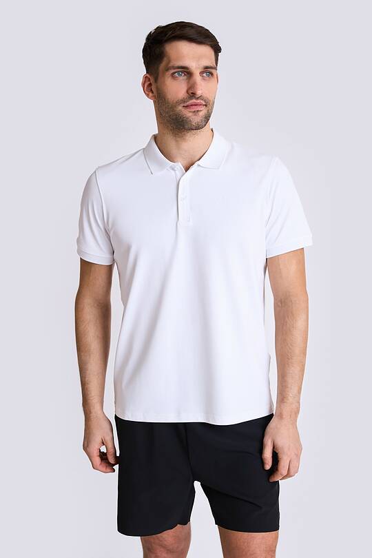 Synthetic short sleeve polo shirt 2 | Audimas