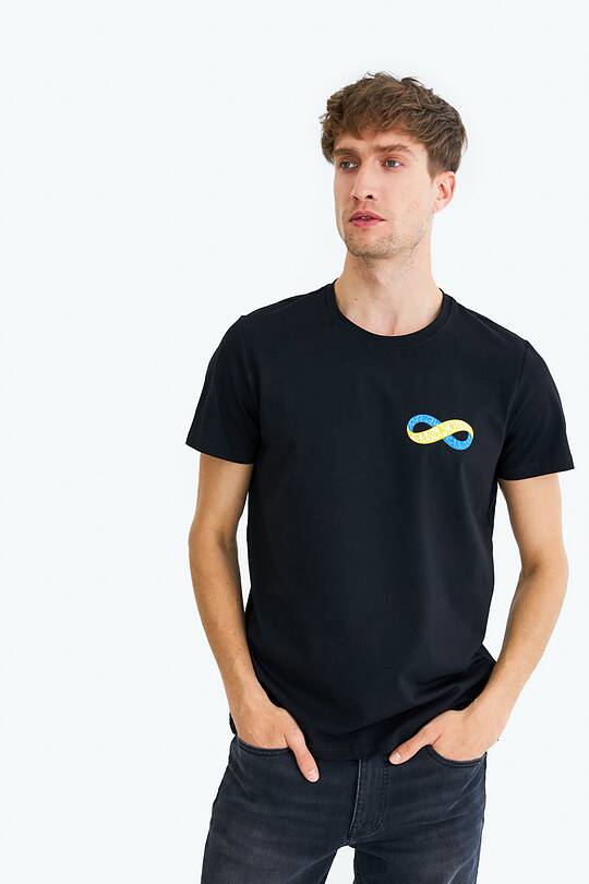 Short sleeves cotton T-shirt Infinity 1 | Audimas